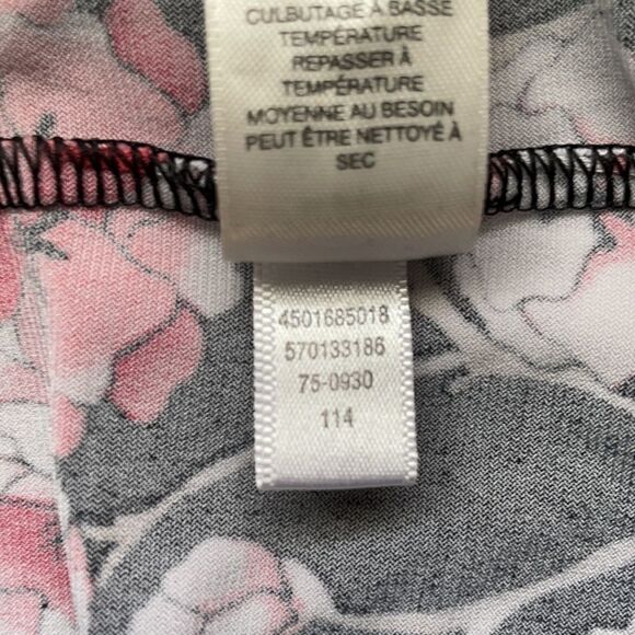 White House Black Market WHBM Floral Knee Length Dress Size Small - Picture 9 of 9